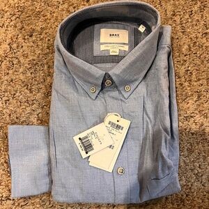 NWT Brax Men's Cosy Light Flannel - Light blue